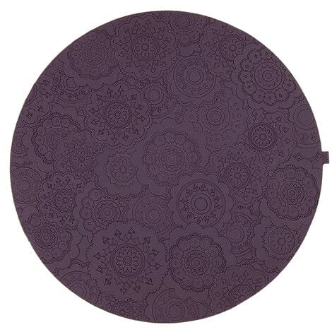 Silicone Placemats SERVEWARE EUSAMEX (Images D'Orient) Round Plum 