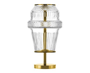 Matrice table Lamp Lighting Saint Louis Crystal Gold 