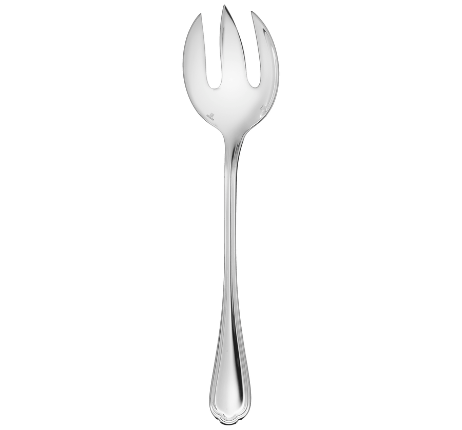 Spatours Silver Plated Salad Serving Fork Dining Christofle 
