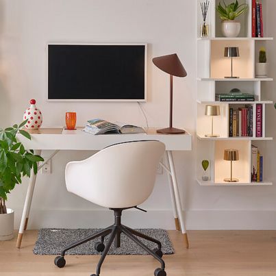 Pina L Desk Lamp Zafferano 