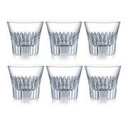 Crysta Tumblers 260 Anniversary Set of 6 GLASSWARE Baccarat 