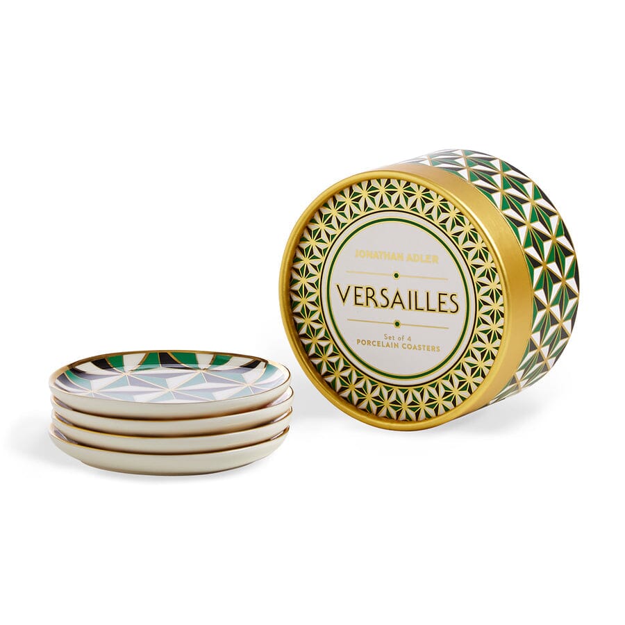 Versailles Coasters (Set of 4) Barware Jonathan Adler 