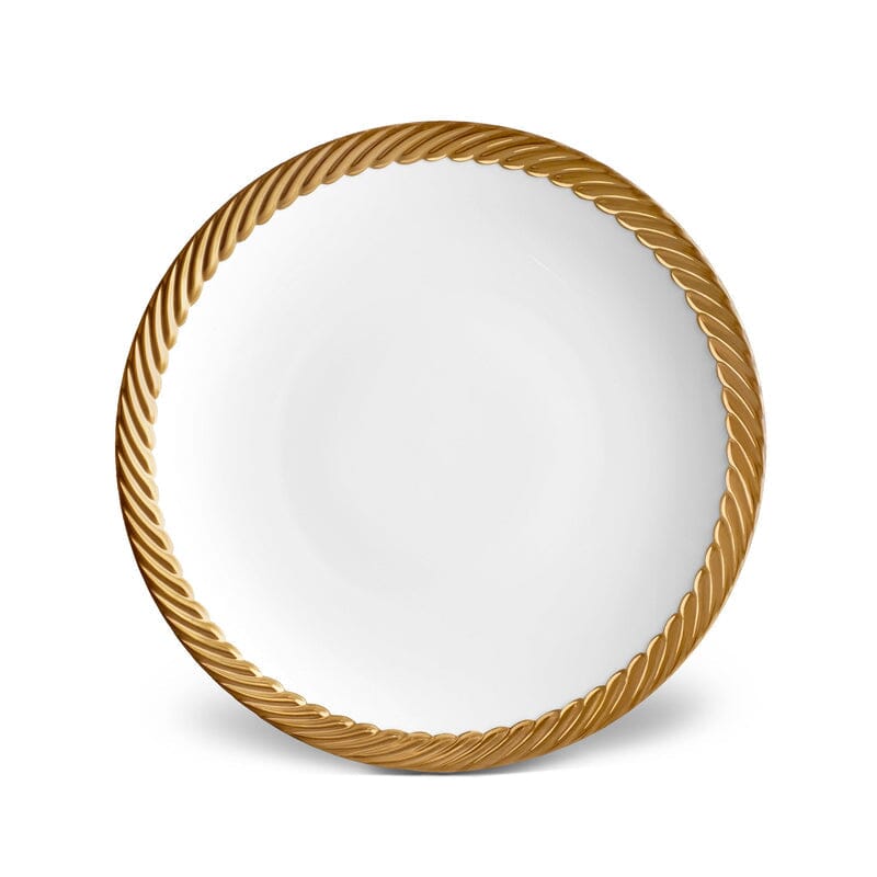 Corde Dinner Plate Dinnerware L'Objet Gold 