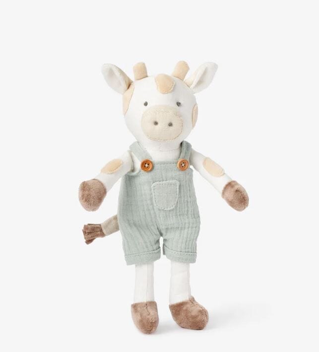 Farmer Charlie The Cow Toy Elegant BABY 