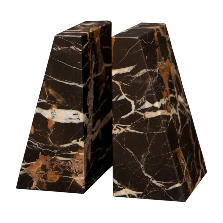 Zeus Bookend Designs by Marble Crafters Inc. Black & Gold 