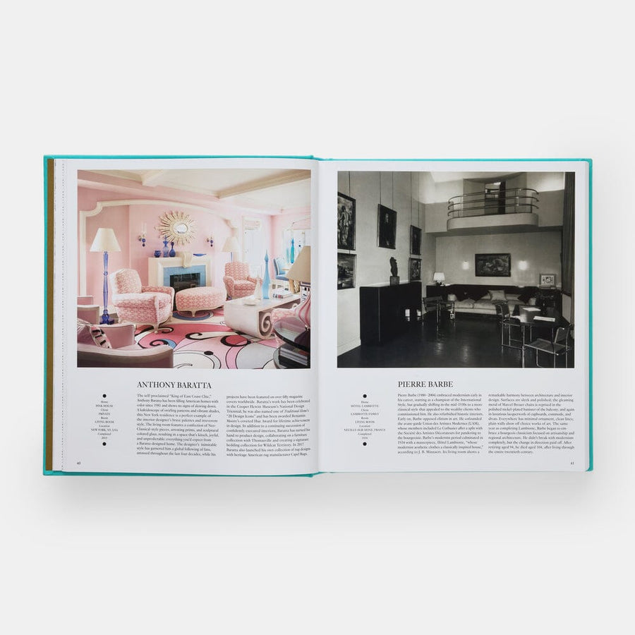 Interiors - The Greatest Rooms of the Century BOOKS Hachette Book Group 
