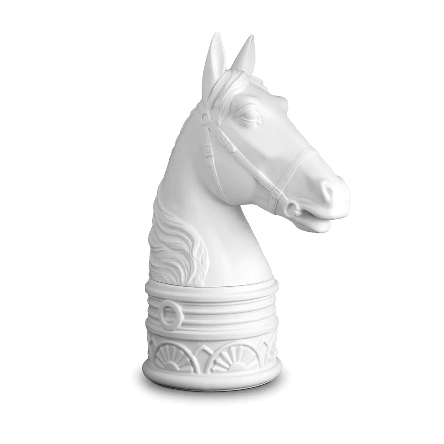 Horse Bookend Bookends L'Objet White 