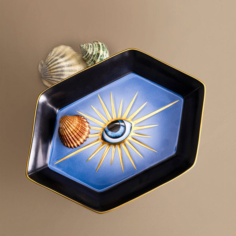 Lito Eye Hexagon Tray TRAYS L'Objet 