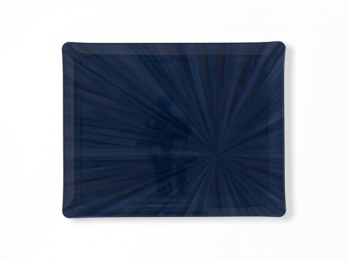 Soleil Trays Hestia Living Navy Blue Serving 