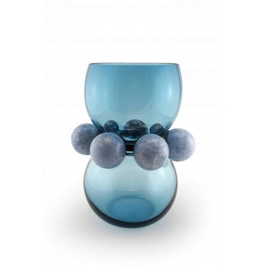 Tiffany Vase Vases Vanessa Mitrani Creations Duck Blue / Sodalite 