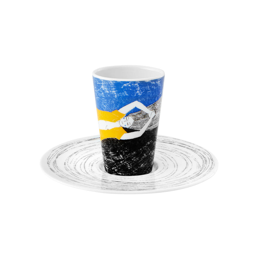 Escape Goat - Espresso Cup Drinkware Vista Alegre 