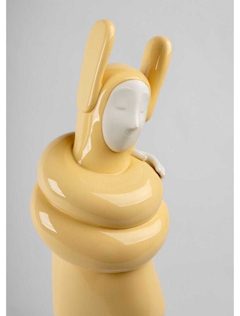 Embraced Yellow Home Accessories Lladro 