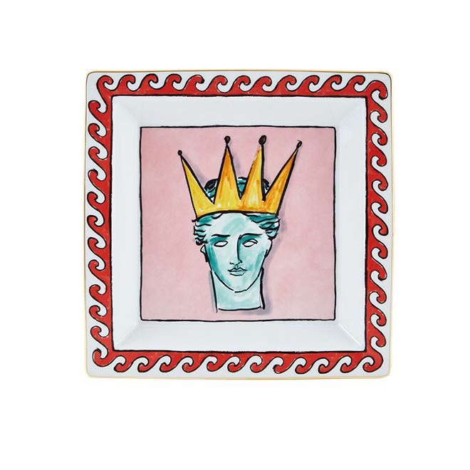 Ginori - Il Viaggio di Nettuno Large Square Tray