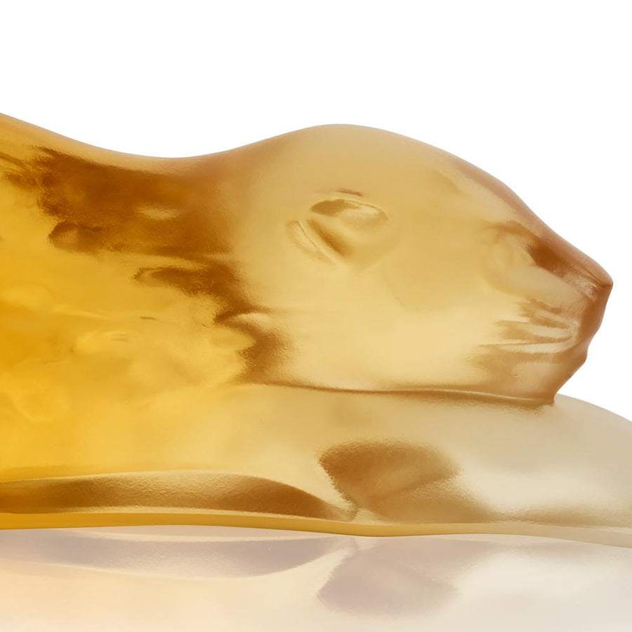 Zeila Panther Amber- Small HOME DECOR Lalique 