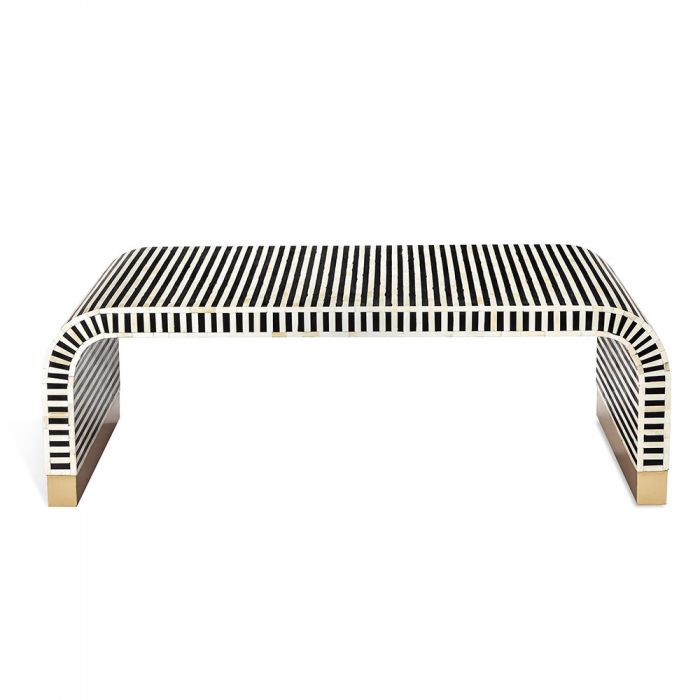 Beacon Cocktail Table - Black Furniture Interlude Home 