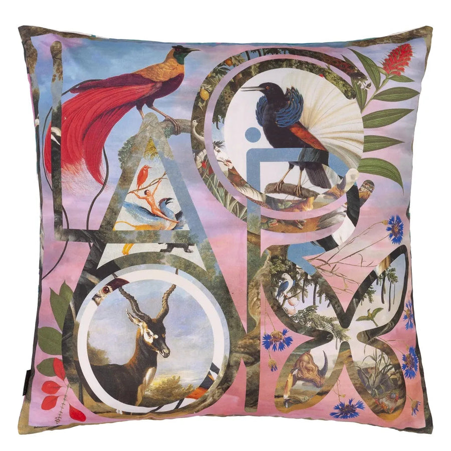 Lacroix Paradise Flamingo Cushion PILLOWS Christian Lacroix 