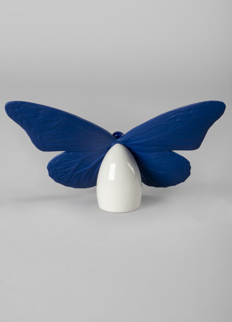 Butterfly Blue/Gold Home Accessories Lladro 