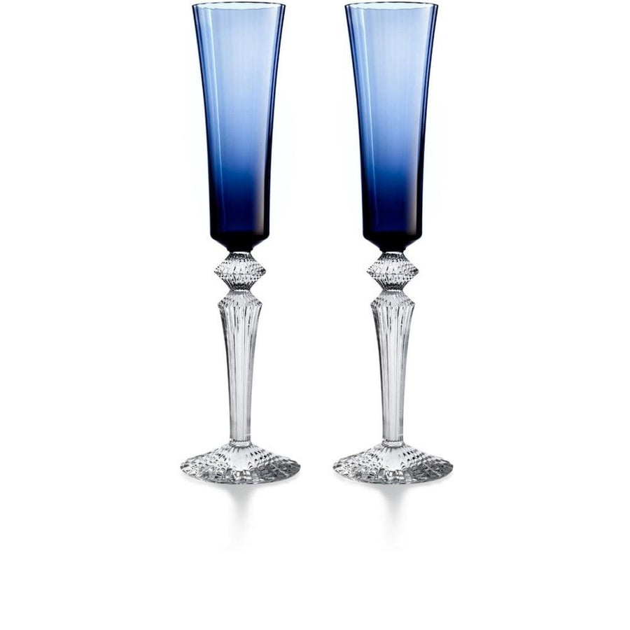 Mille Nuits Flutissimo (Set of 2) Dining Baccarat Midnight Blue 