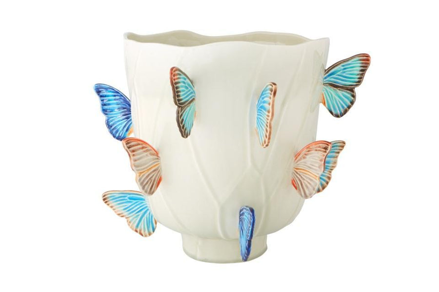 Cloudy Butterflies Vase Vases Vista Alegre Large 