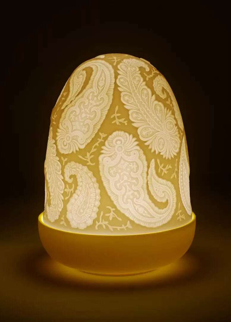 Paisley Dome Table Lamp Lighting Lladro 