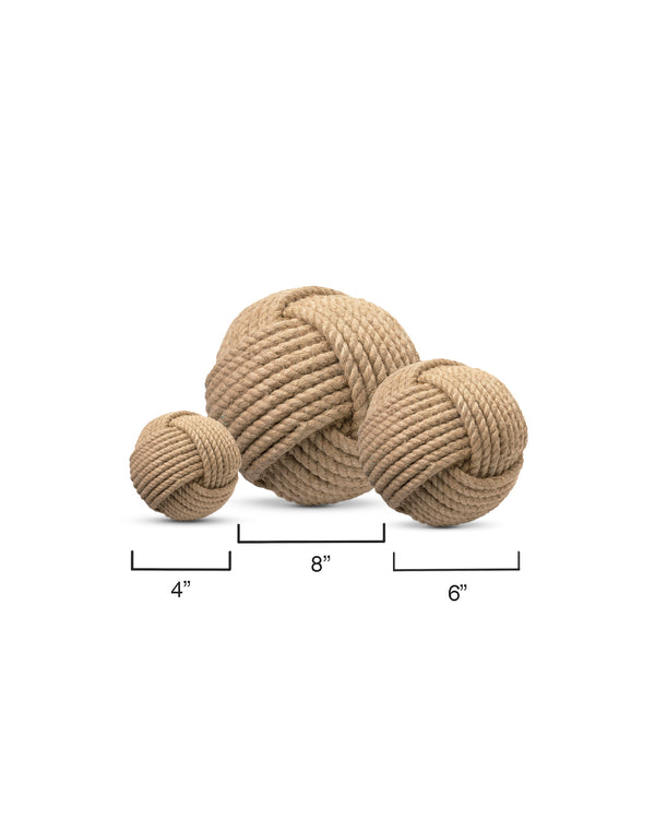 Jute Ball Set of 3 Home Accessories Jamie Young 