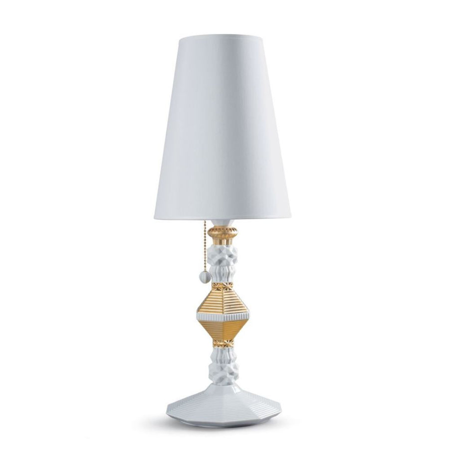Belle de Nuit Table Lamp Lighting Lladro Golden 