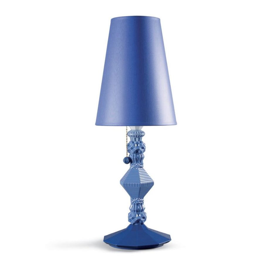 Belle de Nuit Table Lamp Lighting Lladro Blue 