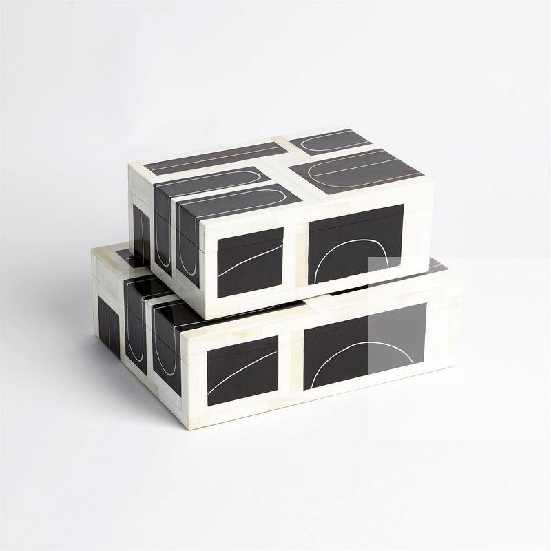 Brass Loop Box Decor Global Views Large 