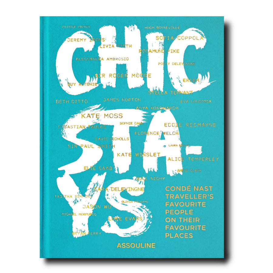 Chic Stays Blue Book BOOKS Assouline 
