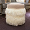 Cecil 16" Round Ottoman FURNITURE V Rugs and Home 