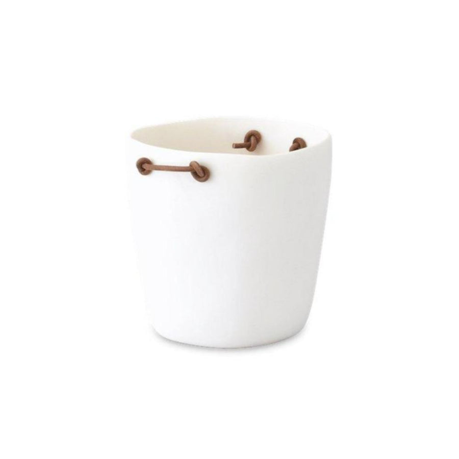 Champagne Bucket With Leather Handles Dining Tina Frey White 