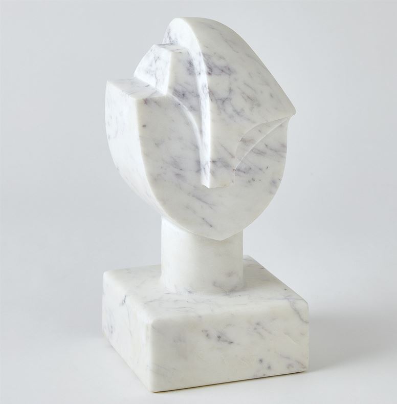 Mod Marble Portrait Bust Global Views 