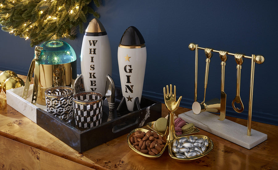 Rum Rocket Decanter Dining Jonathan Adler 