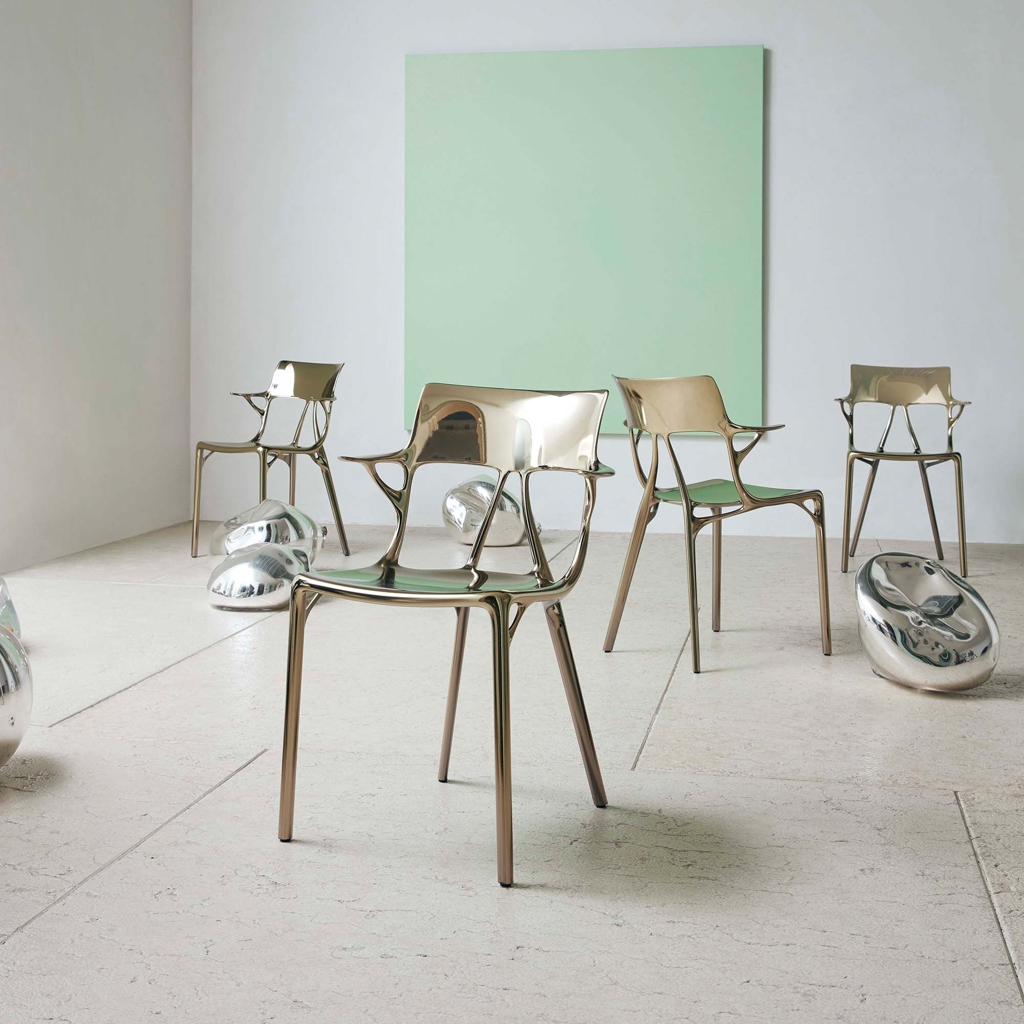 Kartell A.I. Chair Metal