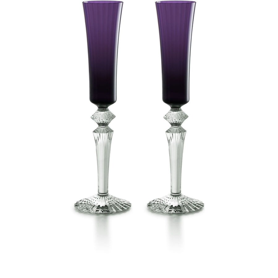 Mille Nuits Flutissimo (Set of 2) Dining Baccarat Purple 