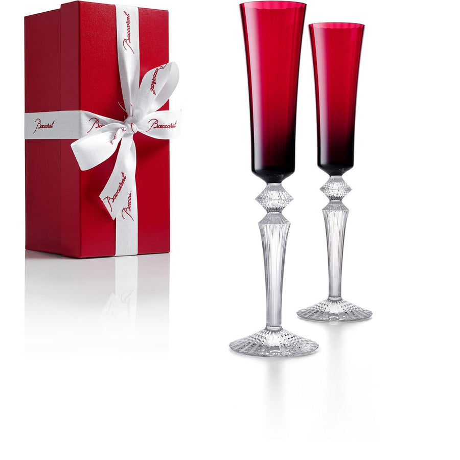 Mille Nuits Flutissimo (Set of 2) Dining Baccarat Red 