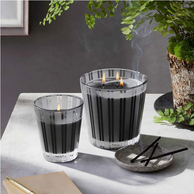 Charcol Woods Classic Candle Candles Nest Fragrances 