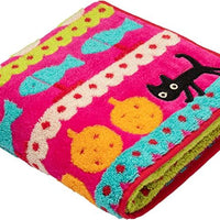 Hand Towel - Black Cat