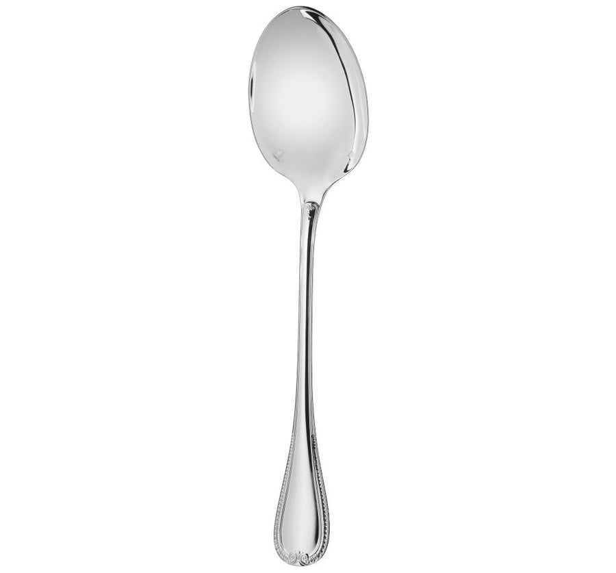 Malmaison Silver Plated Serving Spoon Christofle 