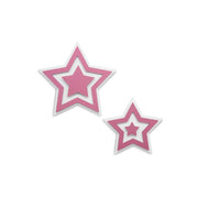 Stars Set of 2 Pink WALL ART 4Art Works 