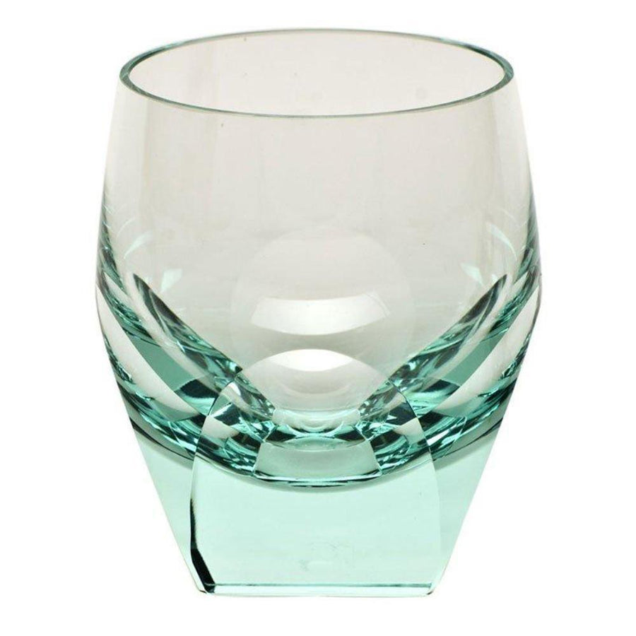 Crystal Glass Dining Moser Aqua 