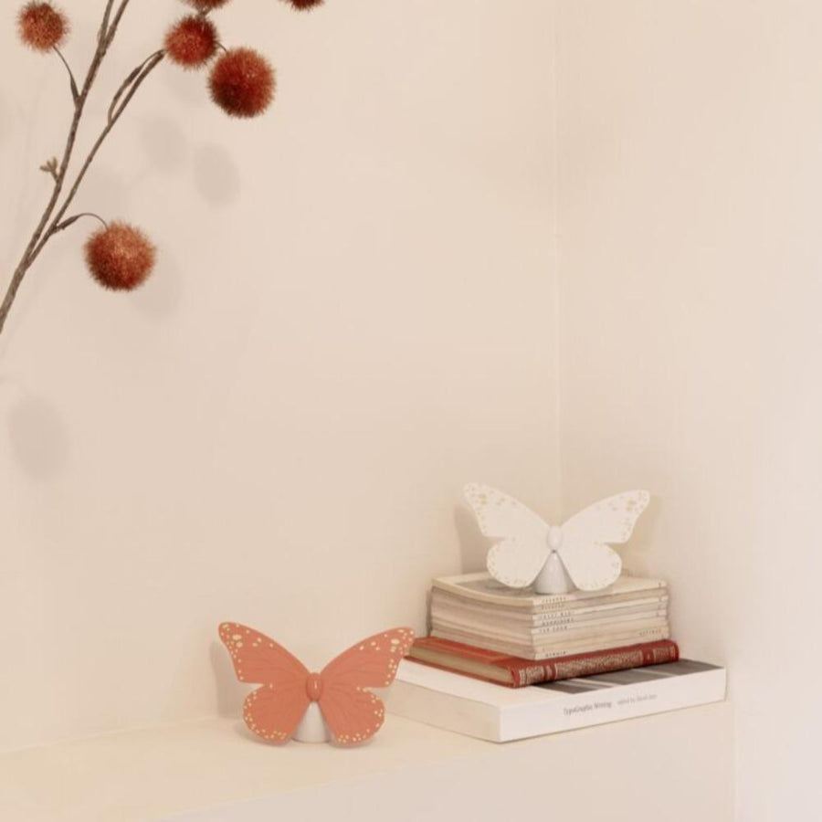 Butterfly Coral/Gold Home Accessories Lladro 