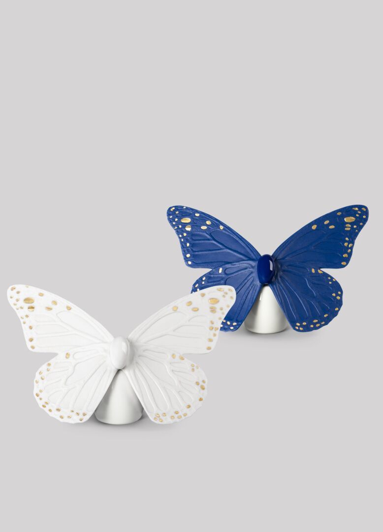 Butterfly Blue/Gold Home Accessories Lladro 