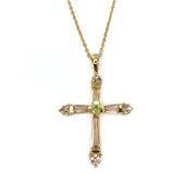 Isela Ambar Cross Necklace Ibiza Passion 