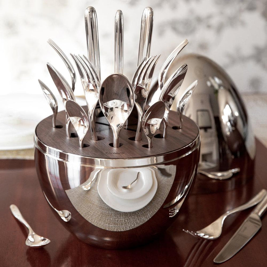 Mood Silver - 24 pieces Dining Christofle 