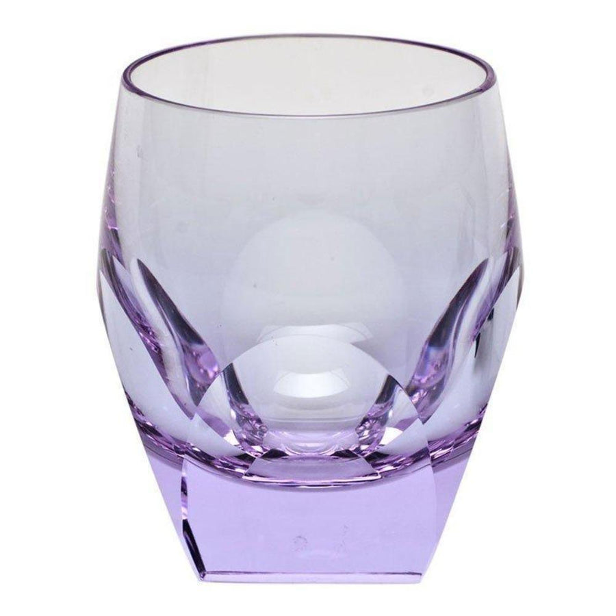 Crystal Glass Dining Moser Purple 