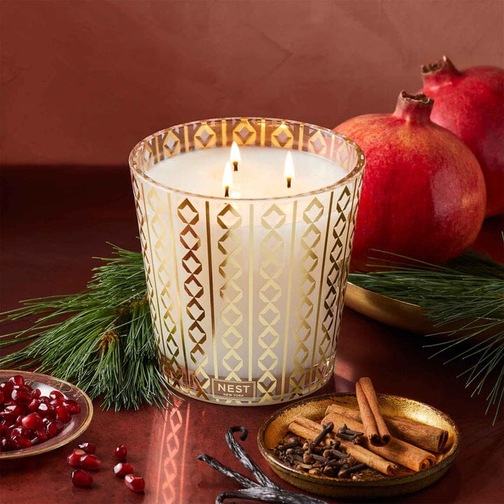 Nest Holiday 3-wick Candle CNDLS/FRAG Nest Fragrances 