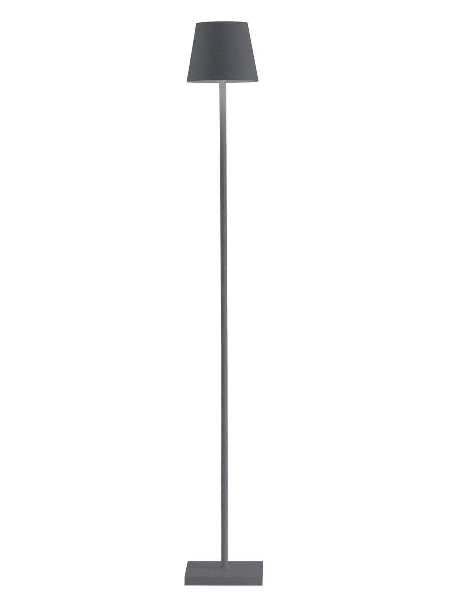 Poldina Pro Floor Lamp Zafferano Dark Grey 