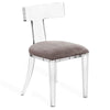 Tristan Acrylic Chair FURNITURE Interlude Home 