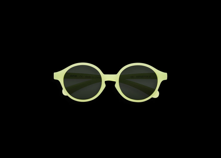 Kids Plus Sunglasses Glasses Izipizi paris Apple Green #D 